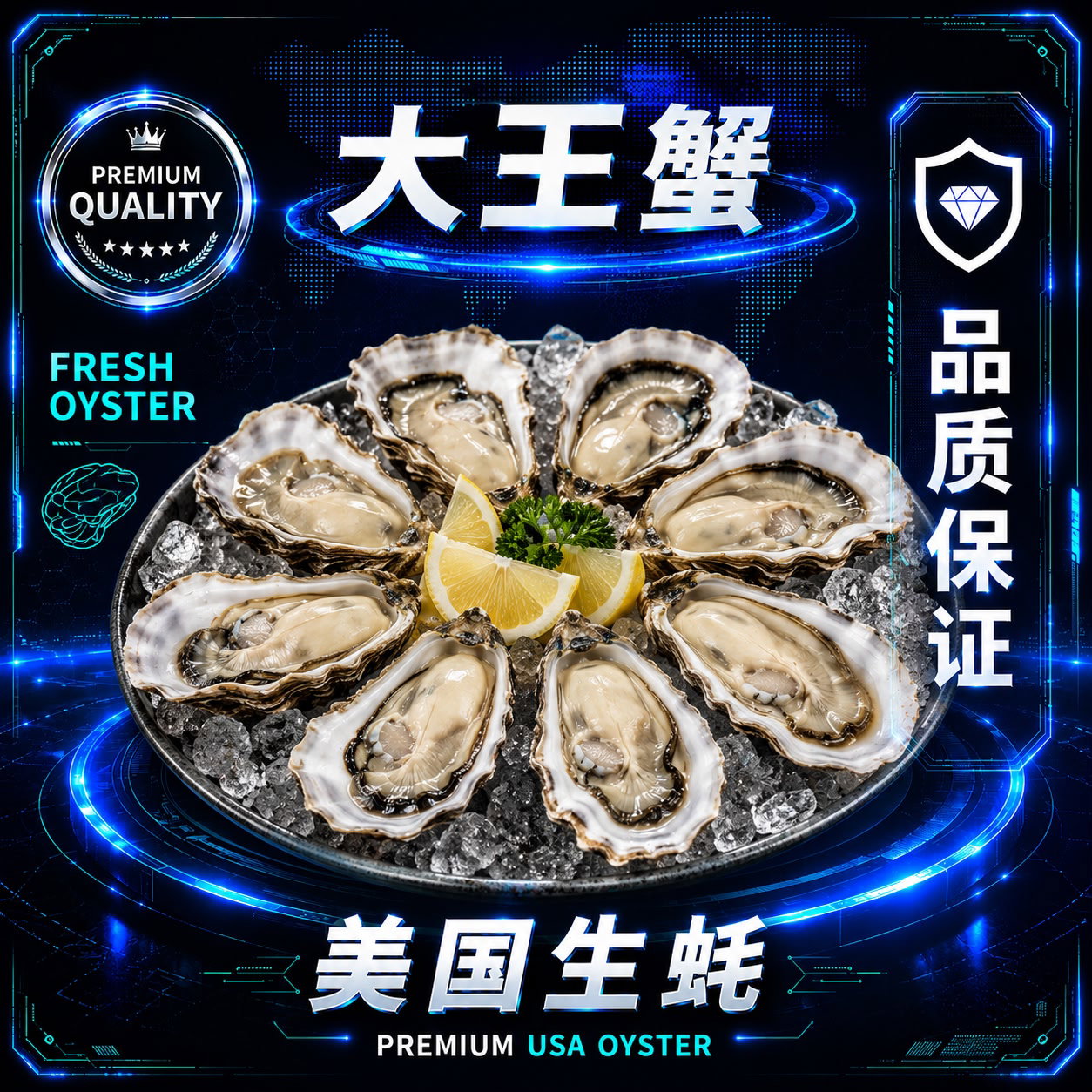 USA OYSTER 美国生蚝_0