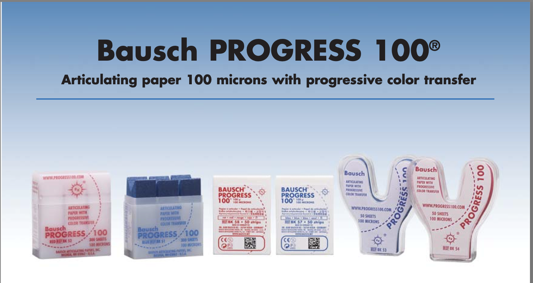Articulating Paper "Progress 100" with progressive color transfer 100 microns        