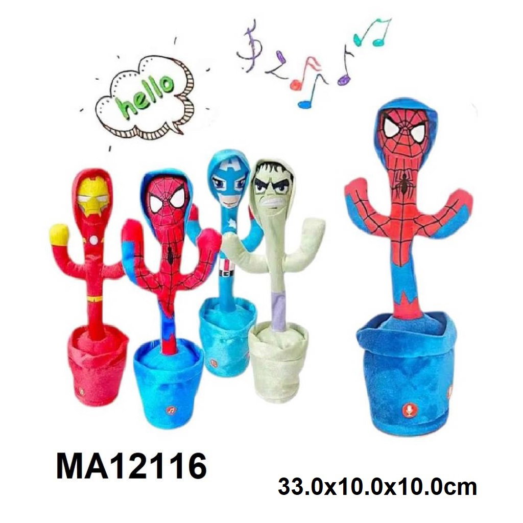 B/O DONCING CACTUS AVENGERS W/MUSIC-LIGHT_0