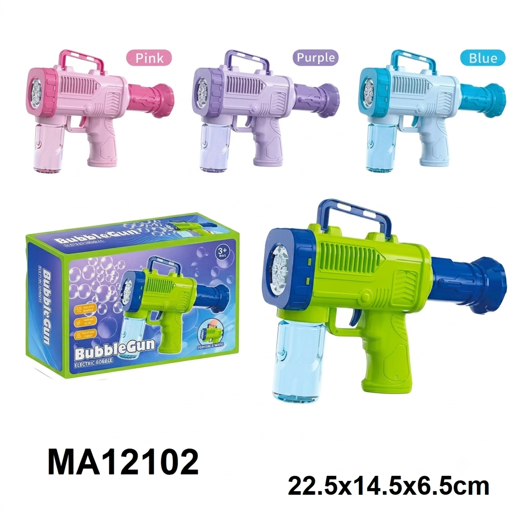 B/O BUBBLE GUN W/LIGHT_0