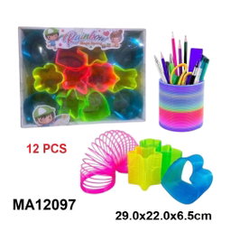 MAGIC RAINBOW HELICAL COILS "12PCS"
