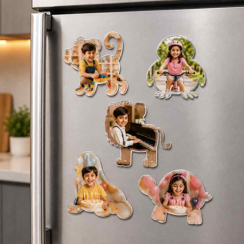 Animal Shape Magnets -Assorted (Set Of 5)