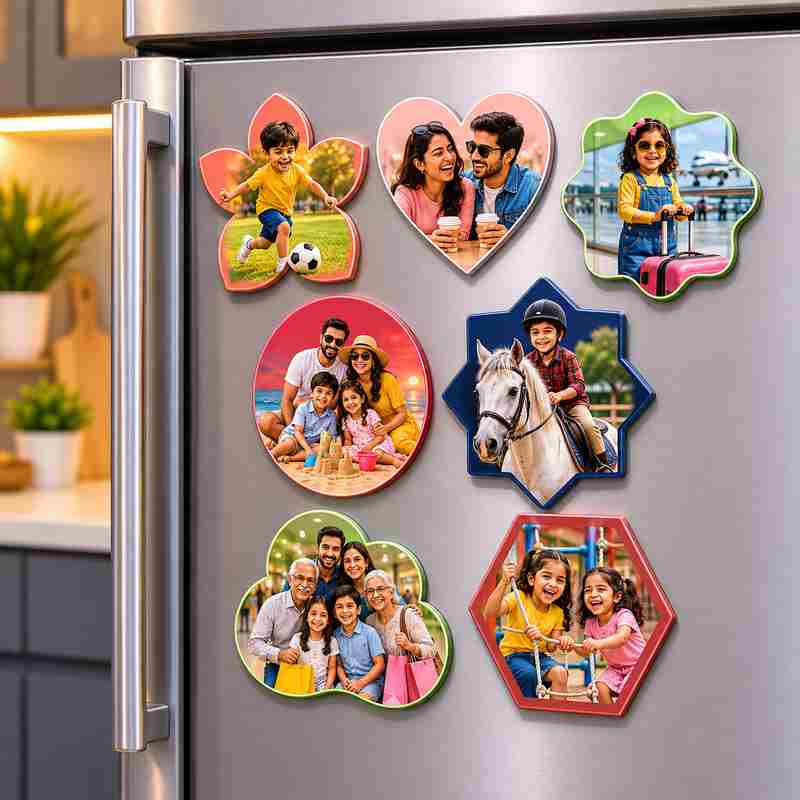Photo Magnets - Assorted Shapes (Set Of 7)_0
