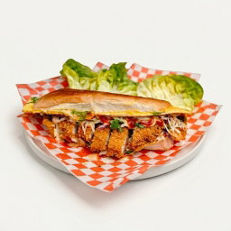 Roti John Crispy Chicken (Ayam Crispy) 