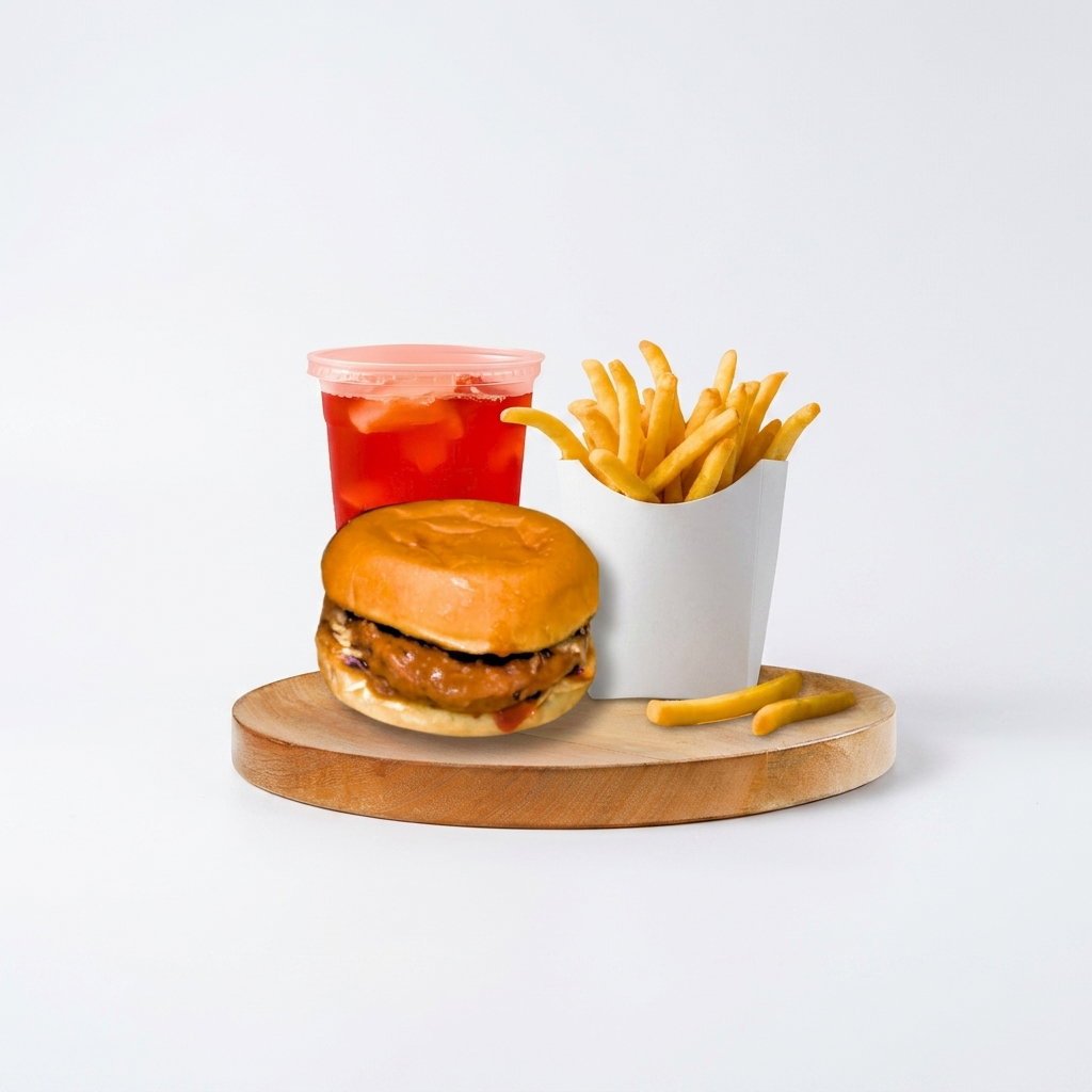Normal Burger Set (Chicken/Beef)