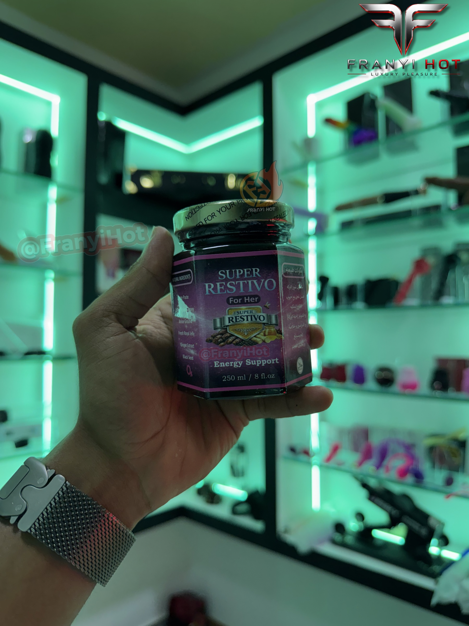 Miel 🍯 para Mujer aumentar su energía de manera natural 8 oz_0