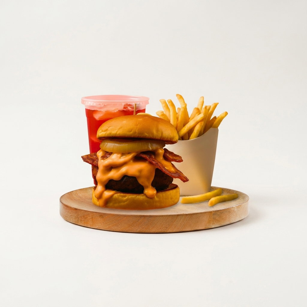 Brisket Beef Burger Set (Brisket Daging Burger Set)_0