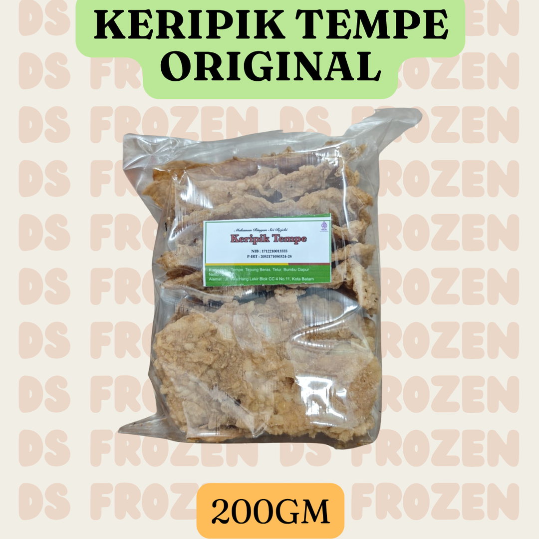 kerepek tempe original 200gm