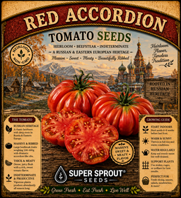 🍅ACCORDION RED TOMATO🍅 x 10 seeds