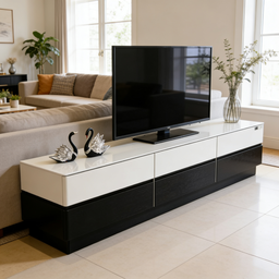 NOIR TV CABINET &  CLIO COFFEE TABLE