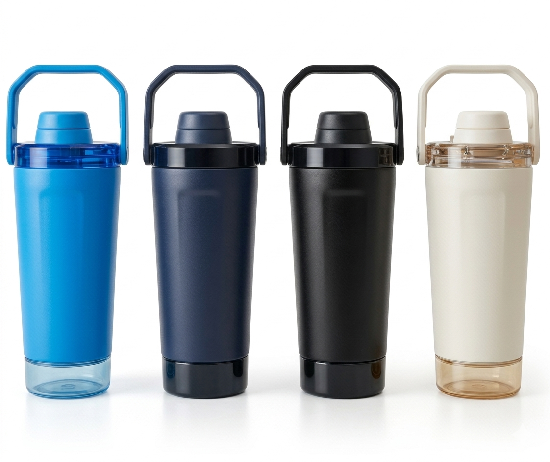 Termo Shaker de Asa 600 ml 🏋🏻_0