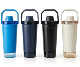 Termo Shaker de Asa 600 ml 🏋🏻