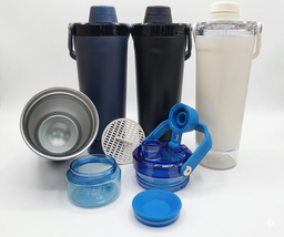 Termo Shaker de Asa 600 ml 🏋🏻