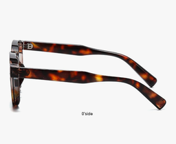 Retro Square Sunglasses (Black/Tortoise)
