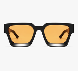 Unisex Thick Frame Sunglasses (Orange)