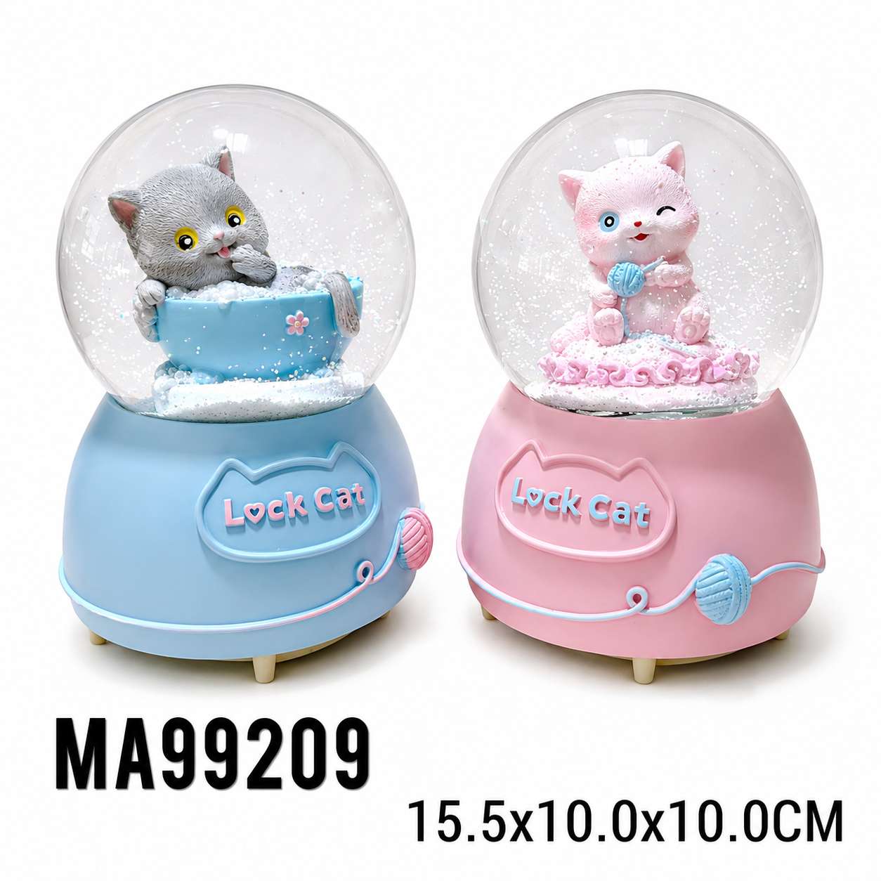 SNOW BALL NGHIT LIGHT LOCK CAT (XL)_0