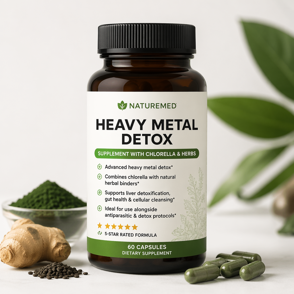 Heavy Metal Detox Supplement with Chlorella & Herbs