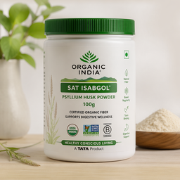 Organic India Sat Isabgol Psyllium Husk 100g