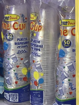 Everpack Disposable Plastic Cups