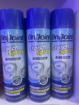 On point Spray starch