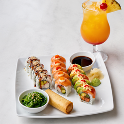 Individual Sushi Sampler Platter for 1 person