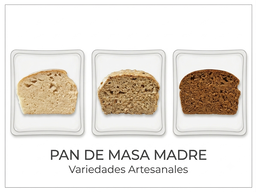 Panes de masa madre 