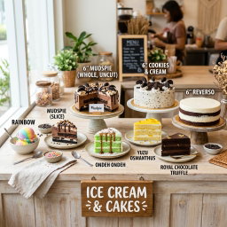 Ice Cream & Cakes