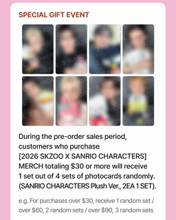 SKZOO Sanrio Character Merch