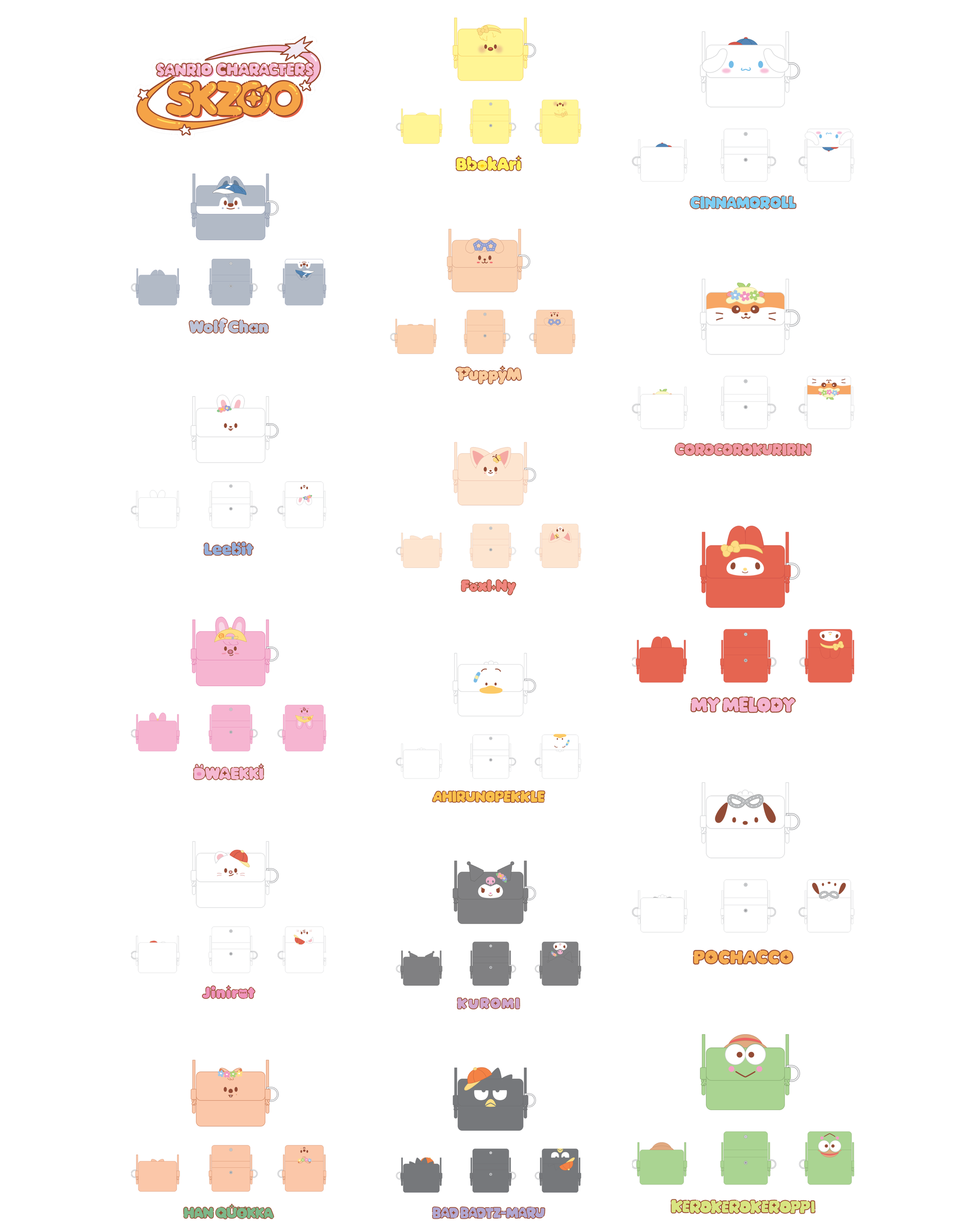 SKZOO Sanrio Character Merch_16