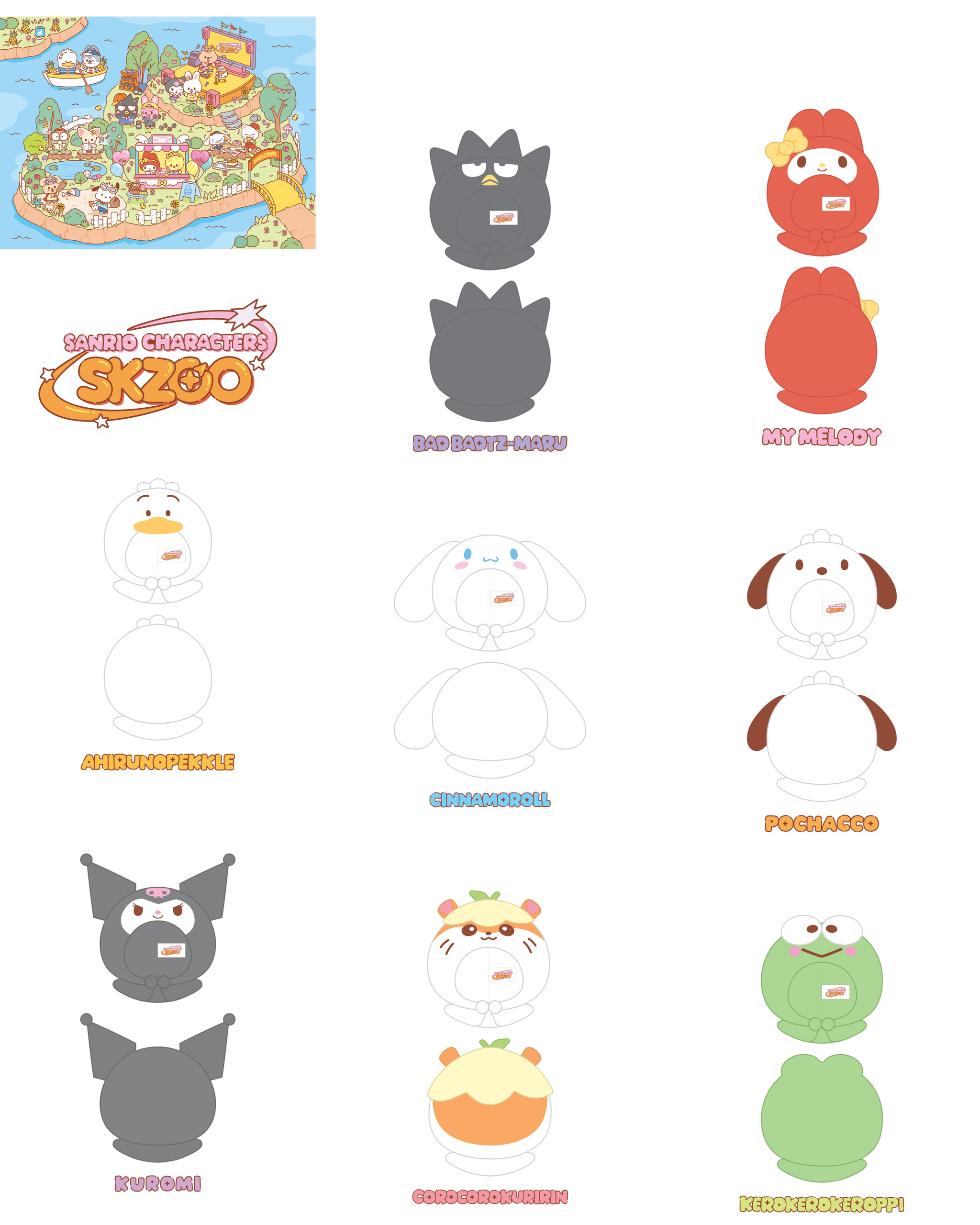SKZOO Sanrio Character Merch_7