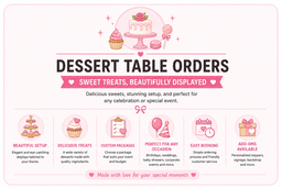 🍰 DESSERT TABLE 