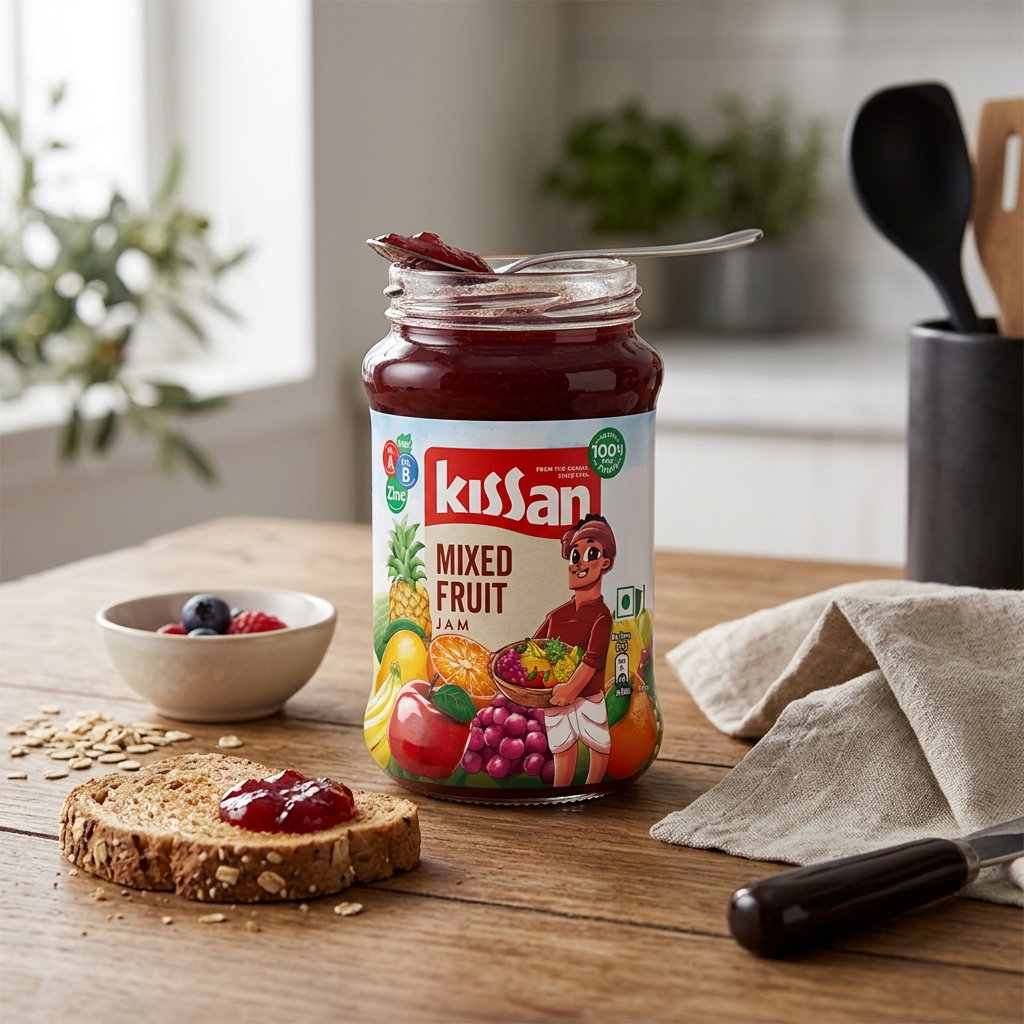 KISSAN MIX FRUIT JAM 200 G