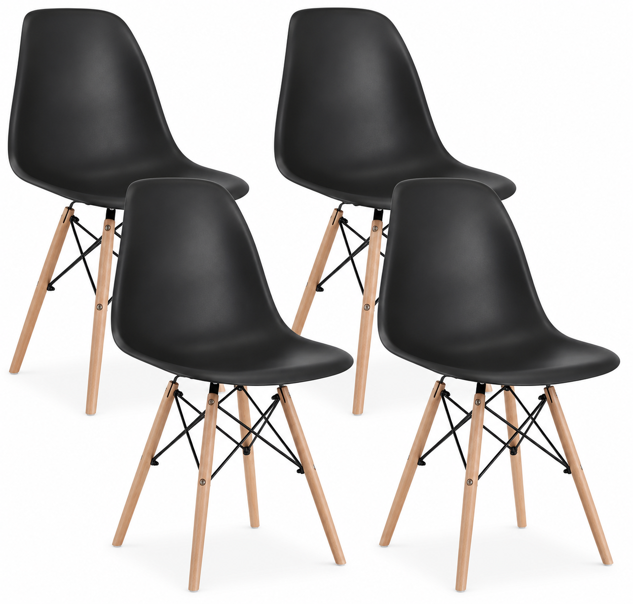 4 Set Chairs Dining Table_1
