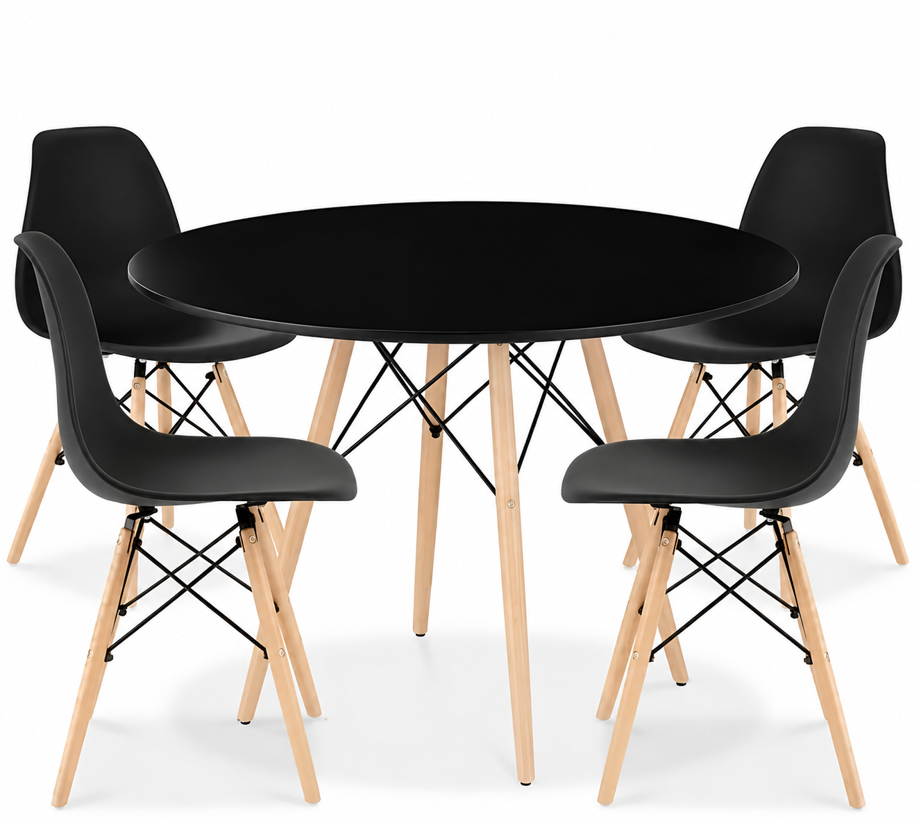 4 Set Chairs Dining Table