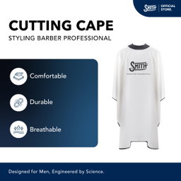 Smith Men Supply - White Cutting Cape Styling Barber Professional Vol.2