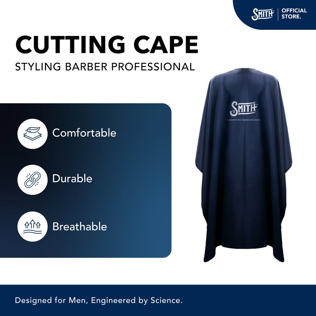 SMITH - Navy Cutting Cape Styling Barber Professional Vol.2