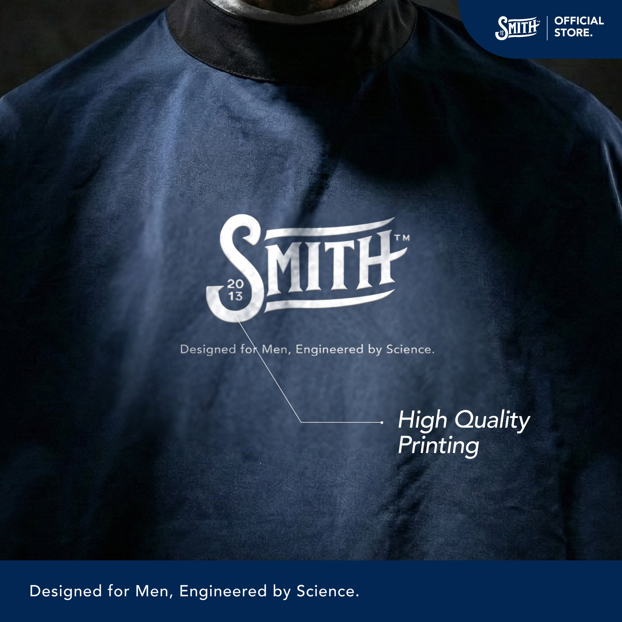 SMITH - Navy Cutting Cape Styling Barber Professional Vol.2_1