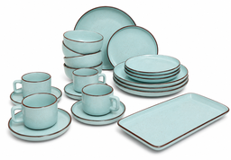 21 Piece Ceramic Dinner Set