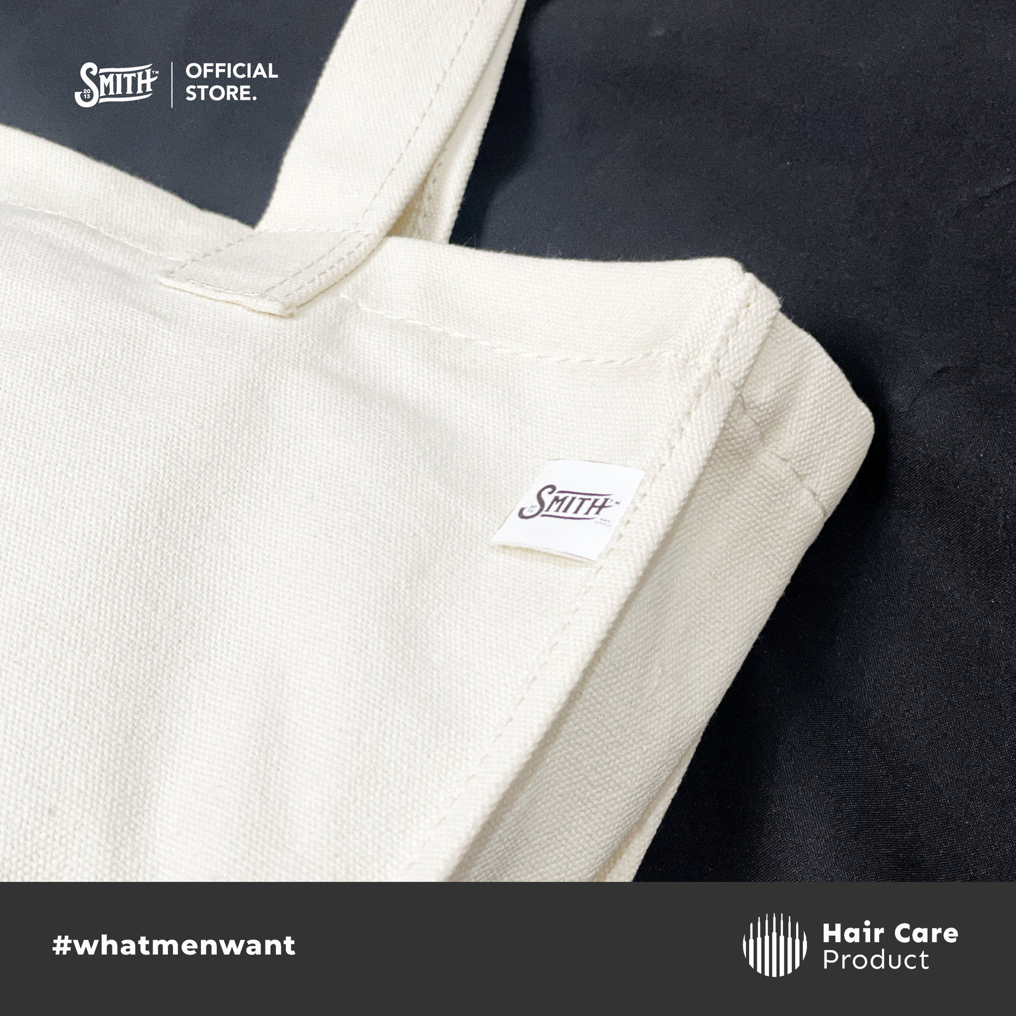 Smith Men Supply - Official Tote Bag - Off White_3
