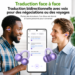 HTC Ecouteur NE54 (Traduction de langues booster par IA)