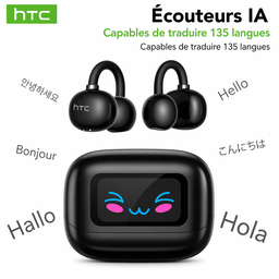 HTC Ecouteur NE54 (Traduction de langues booster par IA)