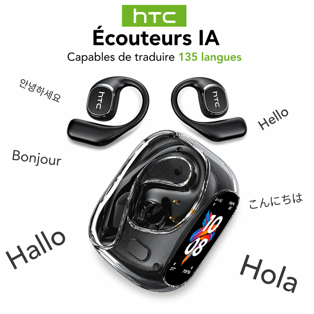 HTC Ecouteur NE11 (Traduction de langues booster par IA)