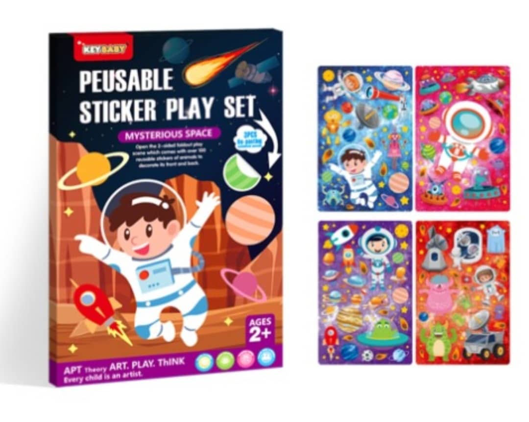 Reusable Sticker Book