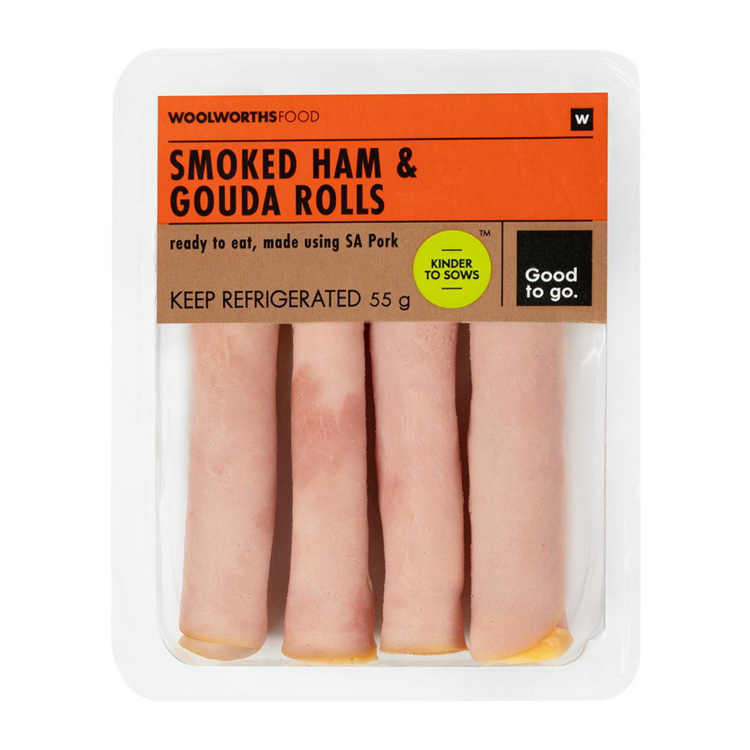 Smoked ham & Gouda rolls 