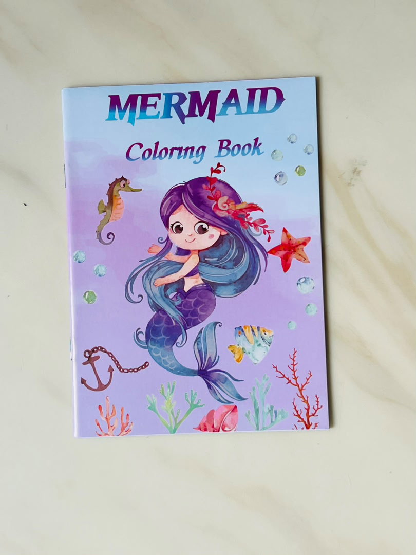 Mermaid Coloring Book_5
