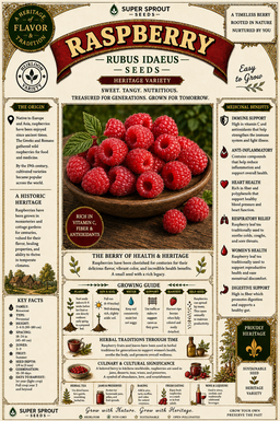 Raspberry x 15 seeds 