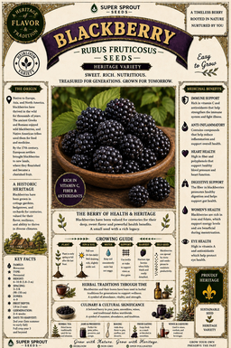 Blackberry x 15 seeds 