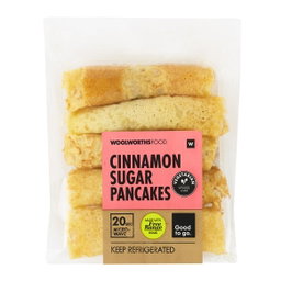 Cinnamon sugar pancakes 