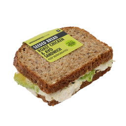 Roast chicken & avo sandwich 
