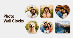 Photo Clocks - Personalised Wall Clocks